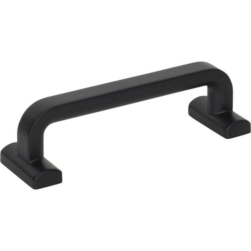 Harrison Bar Pull, Flat Black, 3 3/4" Center to Center