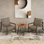 Isuf 4 Pieces Wood Coffee Table