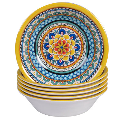 Certified International Portofino Set/6 All Purpose Bowl 7.5" X 2"