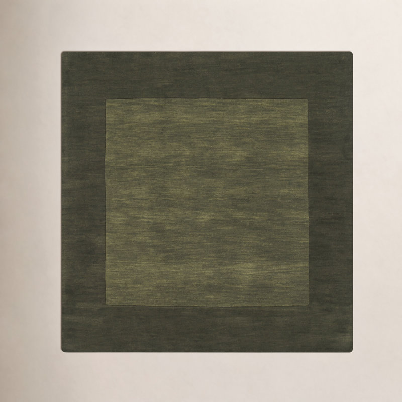 Dolma Hand Loomed Wool Rug, Square 9'9"