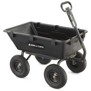 26.2'' H x 25.7'' W Utility Cart with Wheels