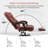 Azteca Ergonomic Executive Chair with Footrest-44712306