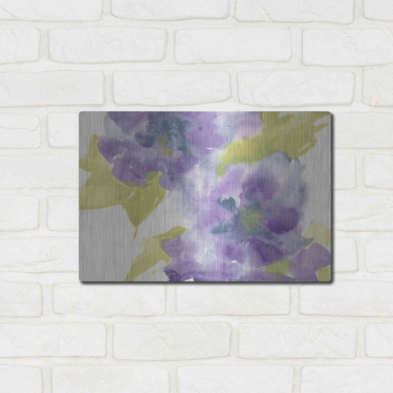 Brayden Studio «VIolet and Gray II» par Chris Paschke, H 12 po x l 16 po