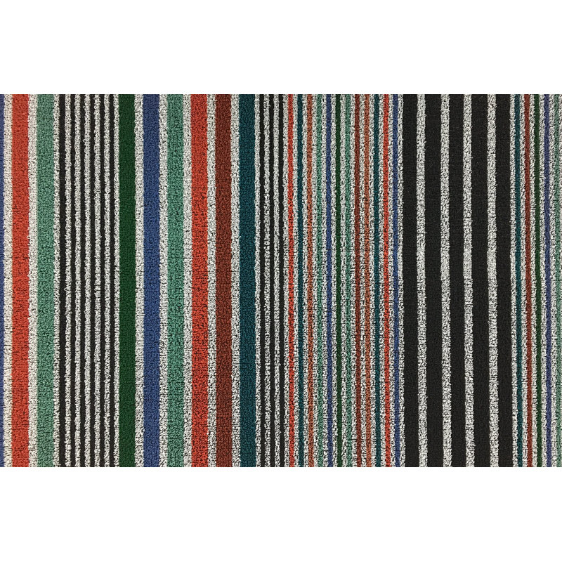 Striped Doormat, Oak, Rectangle 61 x 183cm