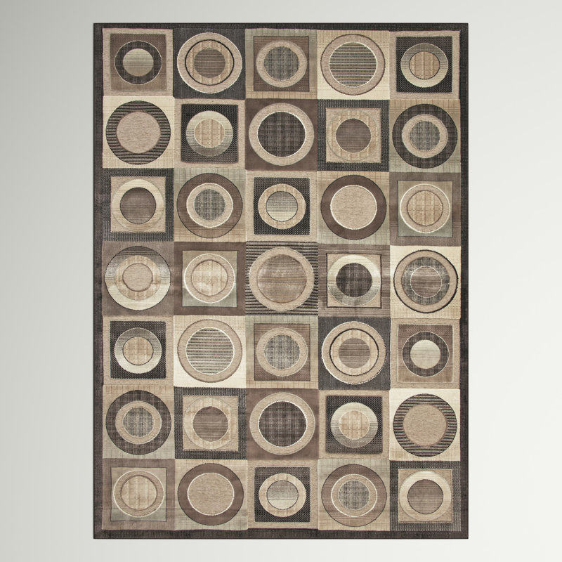 Aleenah Geometric Indoor Rug, Rectangle 7'9" x 10'8"