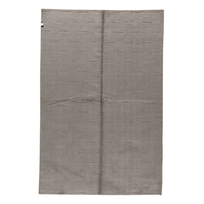 High-Quality Hand-Knotted Blue And Grey Area Rug