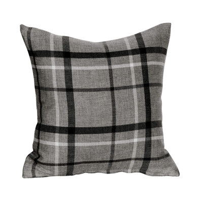 Betria Plaid Square Cushion