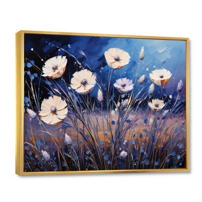Bleu bleuet en cascade II - impression