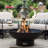 Harrogate Steel Wood Burning Fire Pit-1640684178