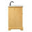 Hermes 32'' Single Bathroom Vanity with Marble Top-723190421