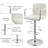 Amjed Swivel Upholstered Adjustable Height Counter Stool with Metal Frame-1543199484