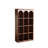 Retro-style open bookcase