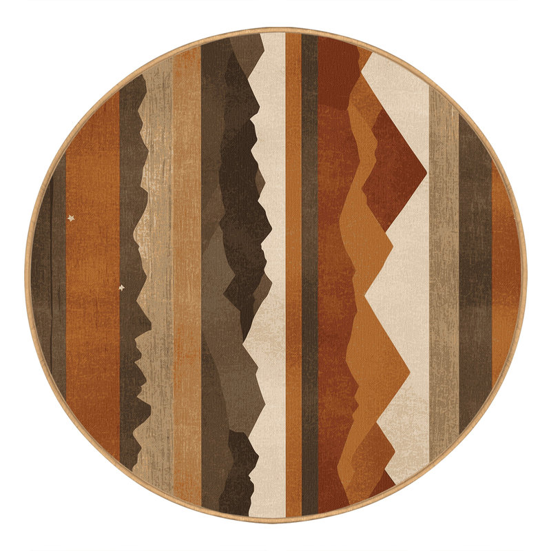 Zenith Mirage Rug, Round 6'