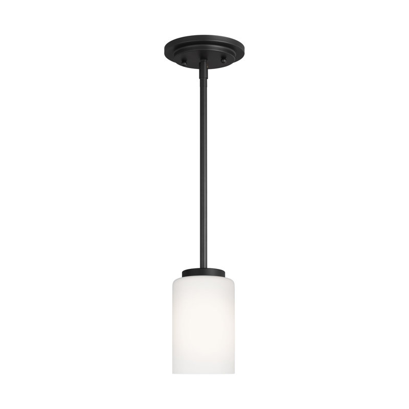 Mini-luminaire à une lumière Oslo de Génération Éclairage , Oui, Nuit noire