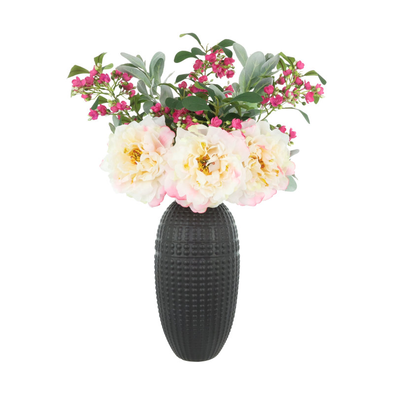 Bouquet de pivoines et oreilles d'agneau