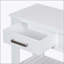 Élégante console d'entrée avec 4 tiroirs et 2 tablettes, parfaite pour un rangement organisé et élégant-1051661287