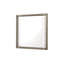 Étoile blanche avec miroir
