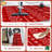 Krys Christmas Decorative Washable Area Rug With Non-Slip Backing-572137171