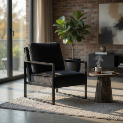 Chaise avec accoudoirs Kriya