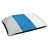 Argent / bleu / blanc