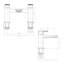 VeeBath Lunar Soft Square Bath Filler Mixer Tap-674946880