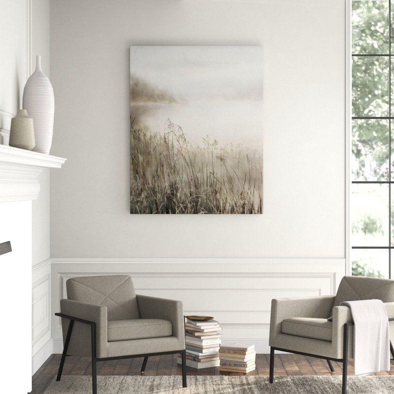 Alluvial Plain Print by Elena Carlie, 46" H x 36" W, Glass Coat