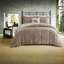 Ensembles de literie en sherpa douillet et confortable, lit double en polyester, maison rustique