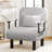 Upholstered 3-in-1 Convertible Line Sleeper Chair-290573186