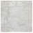 Ebby Square Genuine Marble-Top End Table with Iron Frame, White and Antique Black