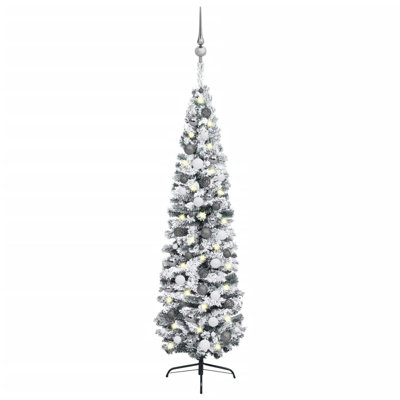 Slim Artificial Christmas Tree