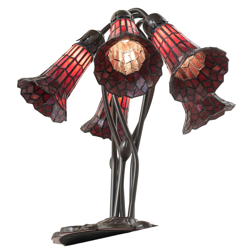 Table Lamp, Red