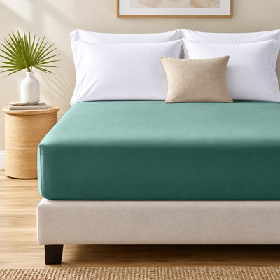 Paul's Microfibre Super Soft Brushed Deep Fitted Bed Sheet
