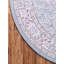 Tapis traditionnel Kelayeh couleur azur