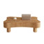 Table basse à plateau relevable avec rangement cannelé 42,5 po-145409333