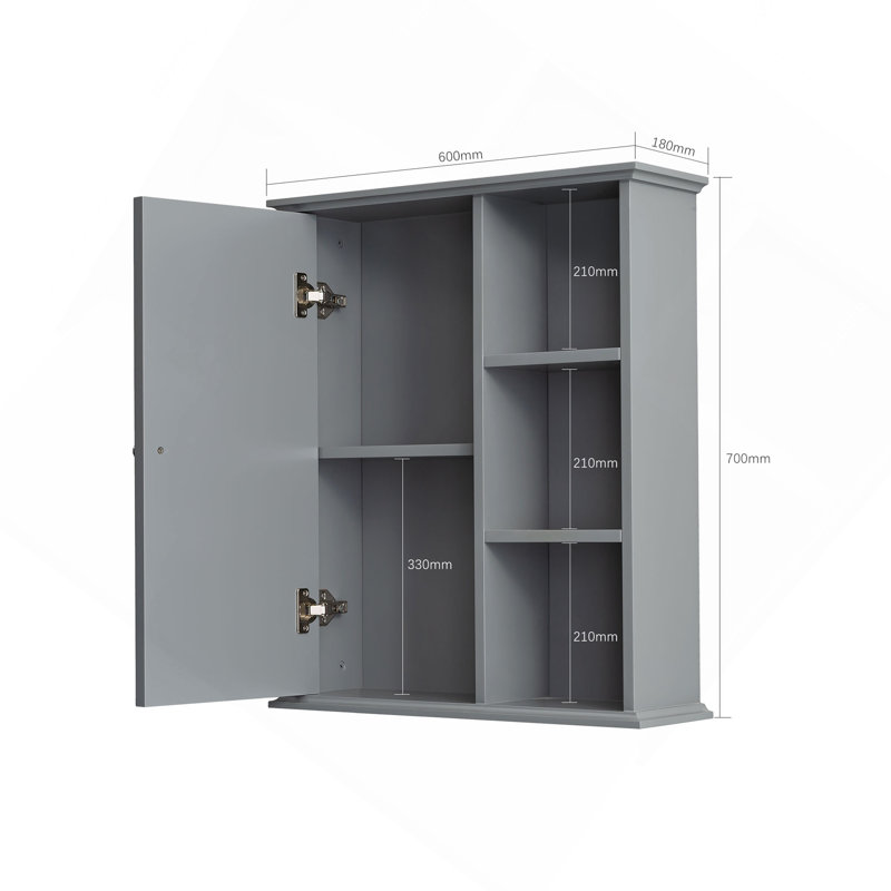 Armoire murale 23,6 po