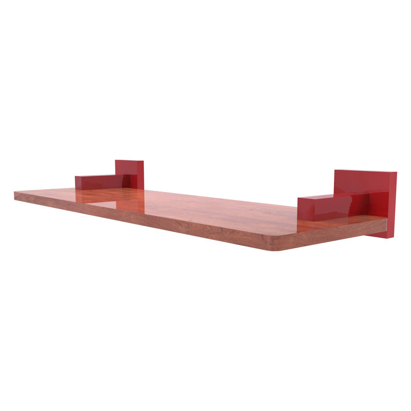 Tablette Montero de la collection Montero, H 2,5 po x l 16 po x P 5 po, Rouge pompier