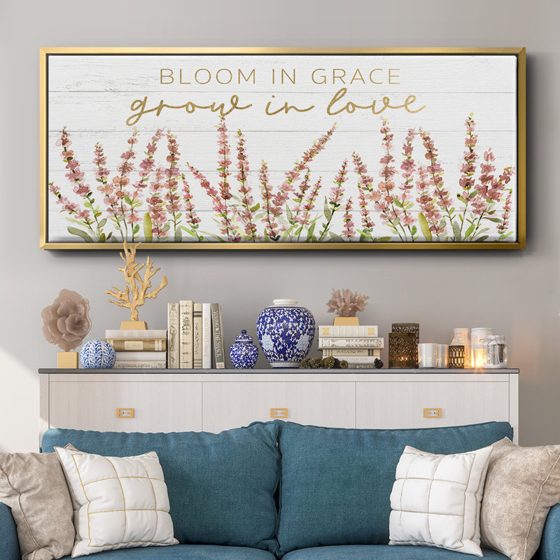 Grow in Love - Toile encadrée