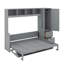 Grand lit escamotable avec placard et tiroirs-75144637