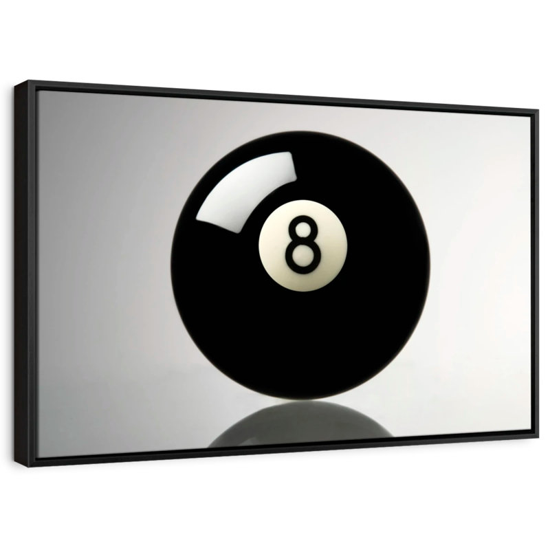 «Pool Ball», reproduction sur toile, H 17 po x l 25 po