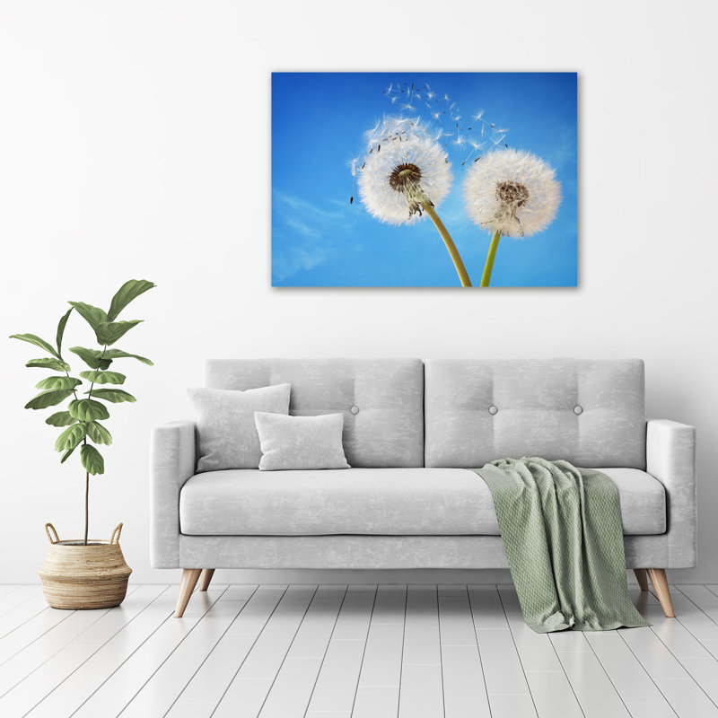 Dandelions - No Frame Print on Glass