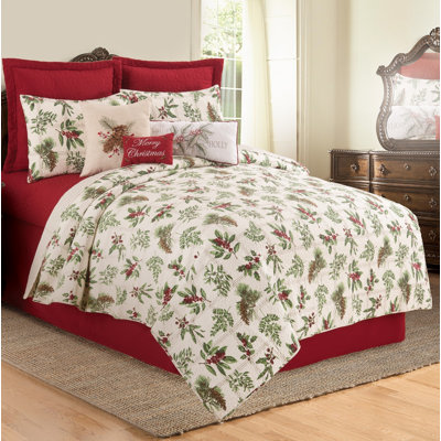 Jeffersonville Cotton Floral Quilt
