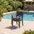 Atelier 4 - Person Patio Dining Set with Square Dining Table and 4 Stackable Dining Chairs-1043234357