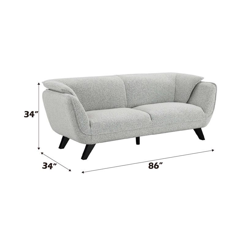 Comfortable Plush Sofa with Superb Cushioning for Ultimate Relaxation and Social Gatherings in Any Living Space