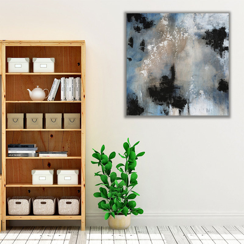 Embellished Shifting Motion II - reproduction d'art sur toile, H 16 po x l 16 po