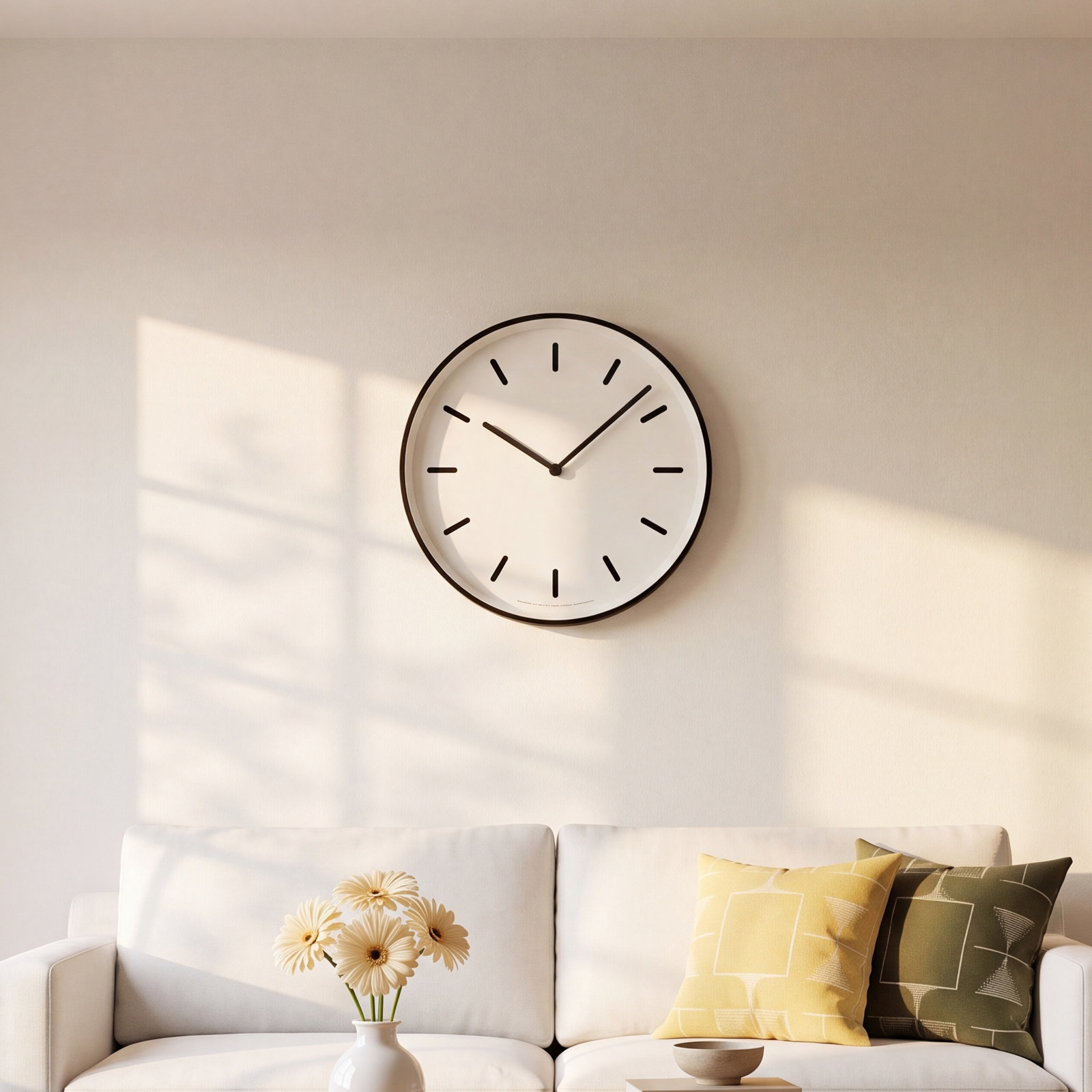 Lemnos Mono B Wall Clock