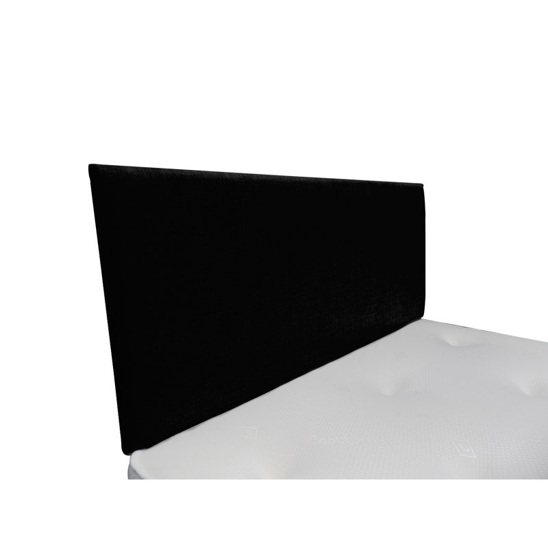 Upholstered Headboard, 76cm H x 62cm W, Naples, Black