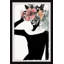 «Tropical Lady» par Parvez Taj - Reproduction d'art graphique sur papier encadré-2009263049