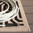 Arneshia Geometric Sand/Black Indoor / Outdoor Area Indoor/Outdoor Area Rug-1458729711