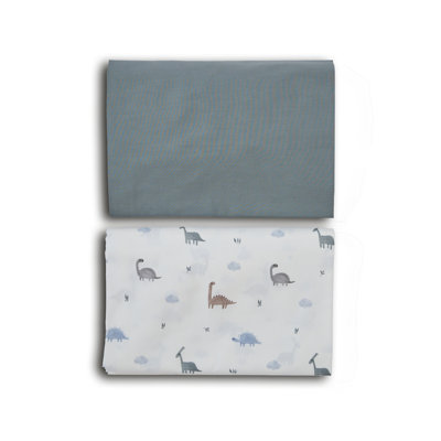 Cotton - Piece Cot Bed Fitted Sheet