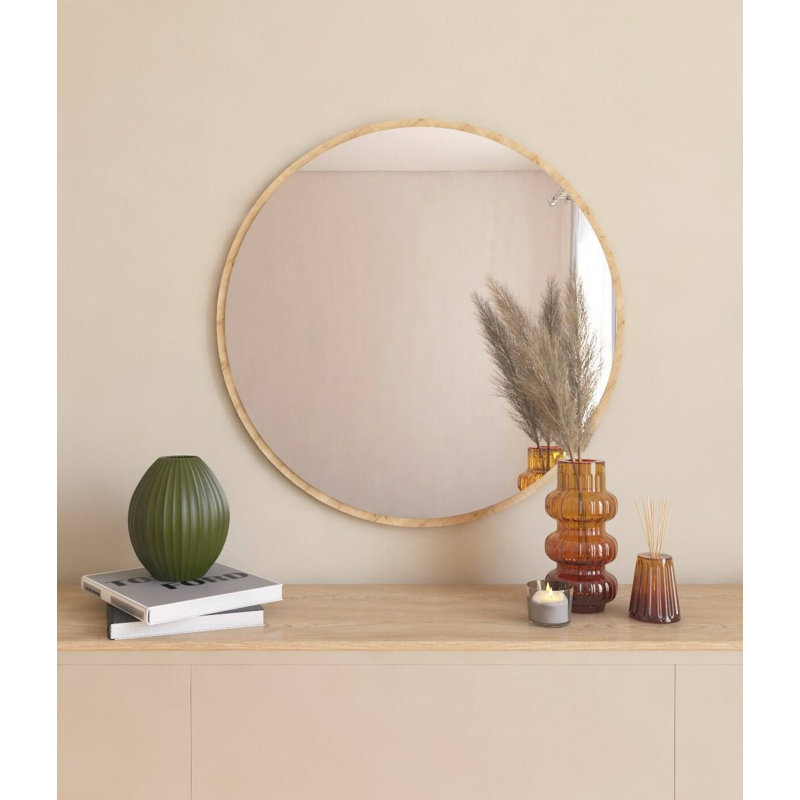 Peerson Mirror, 60cm H x 2.20cm W, Oak